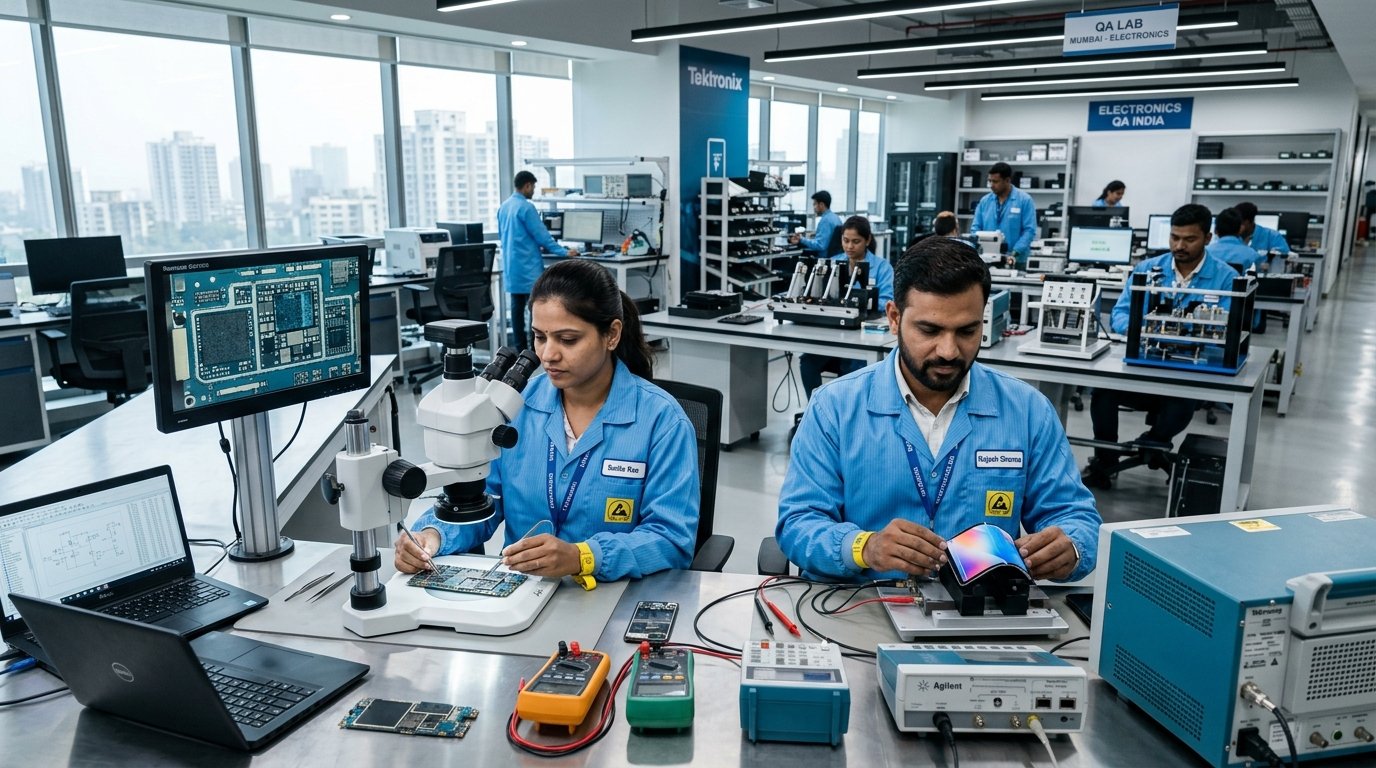 LILAN Quality Testing Facility & Indian Engineers