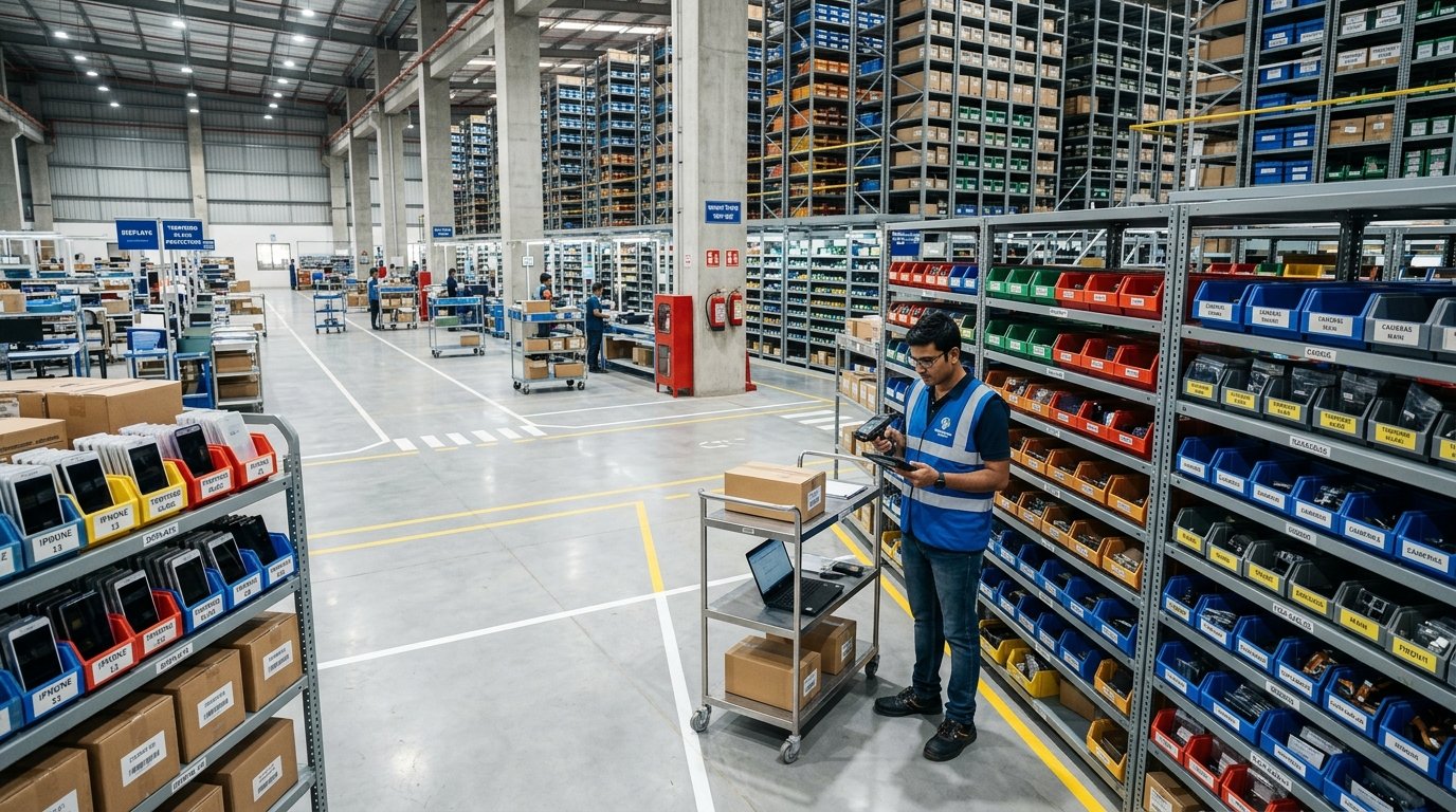 LILAN Spare Parts Inventory & Distribution Warehouse
