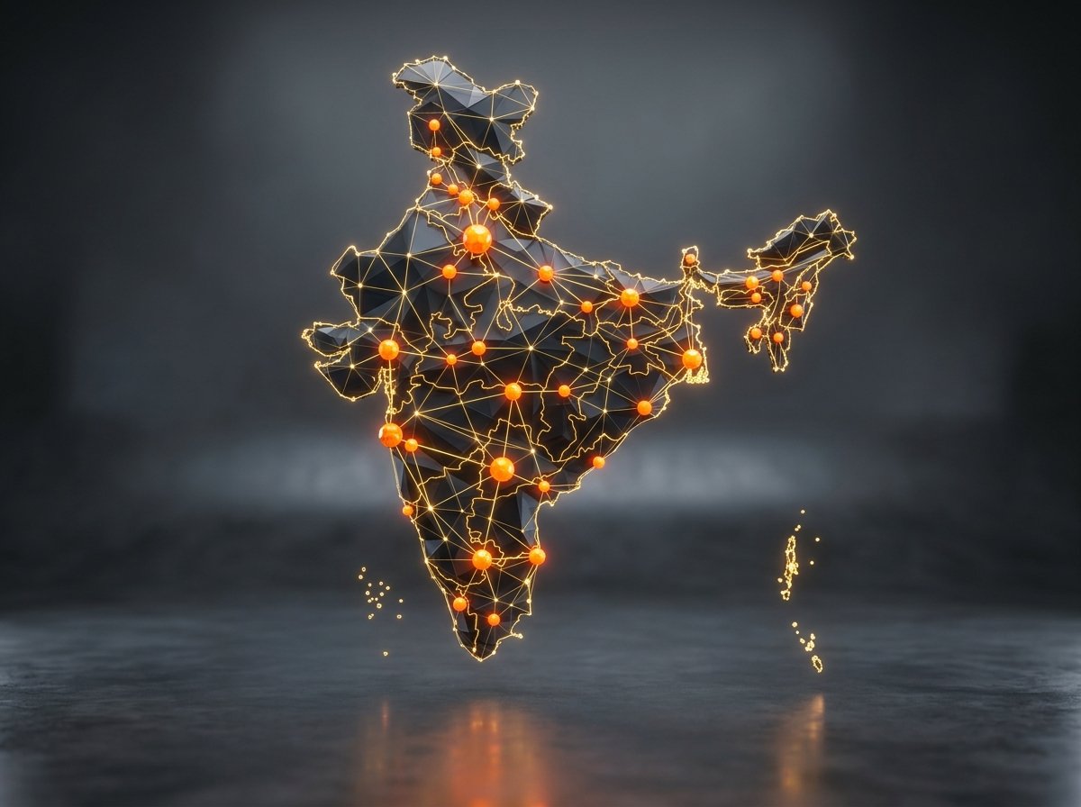 LILAN Pan-India Distribution & Supply Network Map